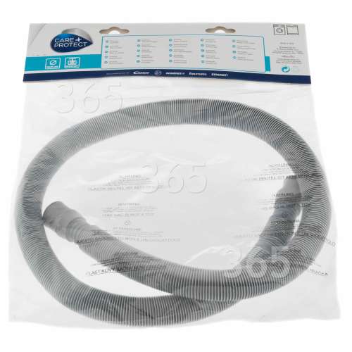 Care+Protect 4m Extendable Washing Machine / Dishwasher Drain Hose 19x29mm Diameter