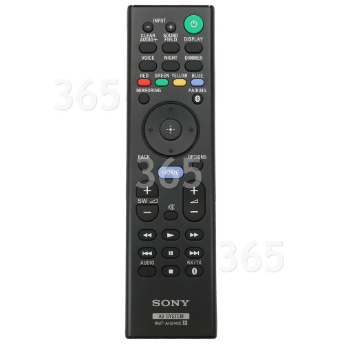 Mando A Distancia Sistema De Sonido RMT-AH240E Sony