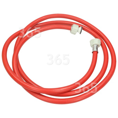 Care+Protect 2.5m Hot Water Inlet Hose Red 10x15mm Diameter