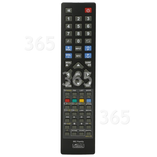 Panasonic Compatible All Function TV Remote Control