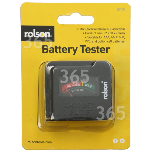 Tester Per Batteria Universale Rolson