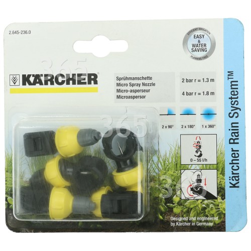 Karcher Rain System® Sprühmanschetten (5er Pack)