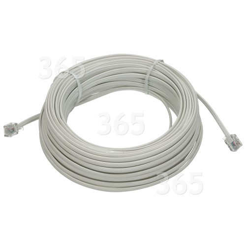 Wellco ADSL 20M Modem Cable RJ11 Plug To RJ11 Plug