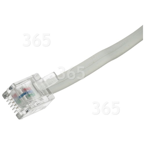 Câble De Modem 20M ADSL - Prise RJ11 À Prise RJ13 Wellco