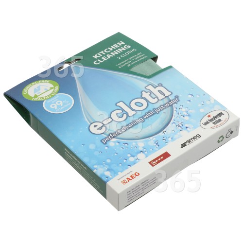 E-Cloth Kitchen Cleaning E-Cloth 2 Pack (Microfibre Cloths)