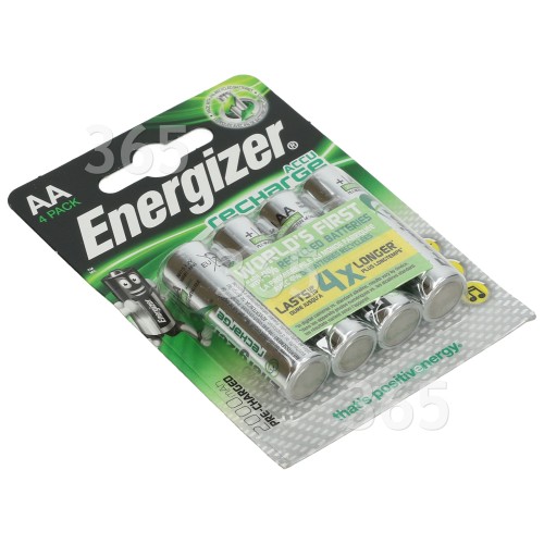 Piles LR6 AA AccuRecharge Power Plus -Blister De 4- Energizer