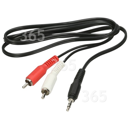 Câble RCA 3,5mm HiFi JVC 365 Piecesdetachees