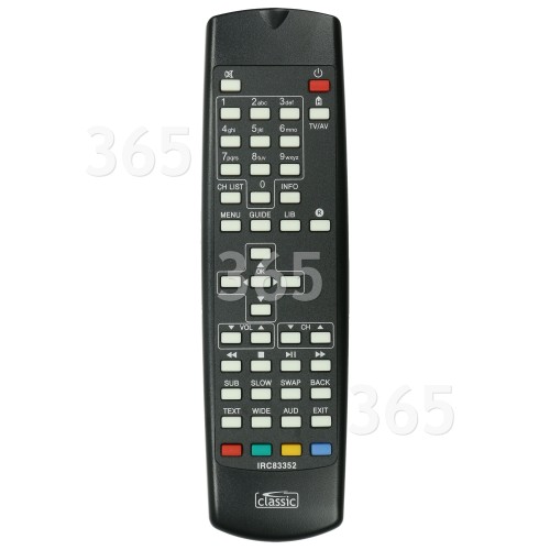 Bush IRC83352 Kompatible Digital-TV Rekorder Fernbedienung