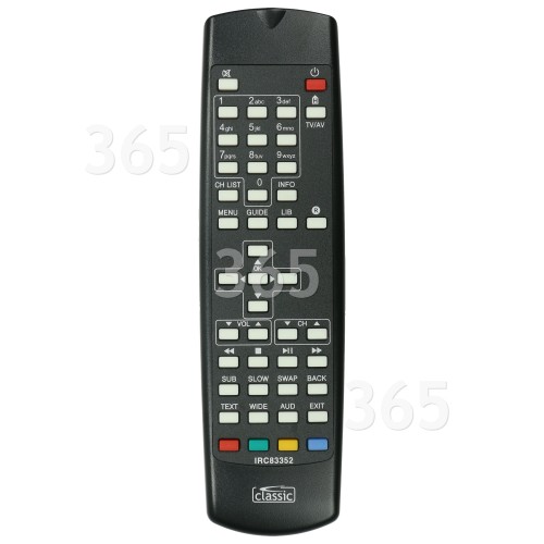 IRC83352 Télécommande Compatible Tv Magnétoscope Numérique Logik