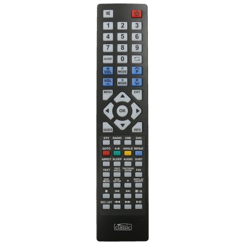 Alba Compatible TV Remote Control