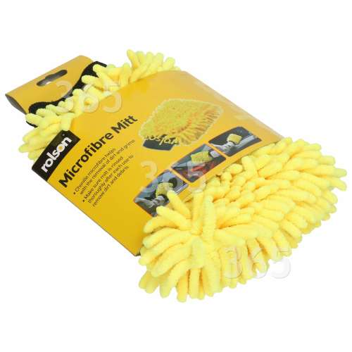 Rolson Microfibre Noodle Wash Mitt