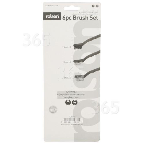 Kit De 6 Brosses De Nettoyage Rolson