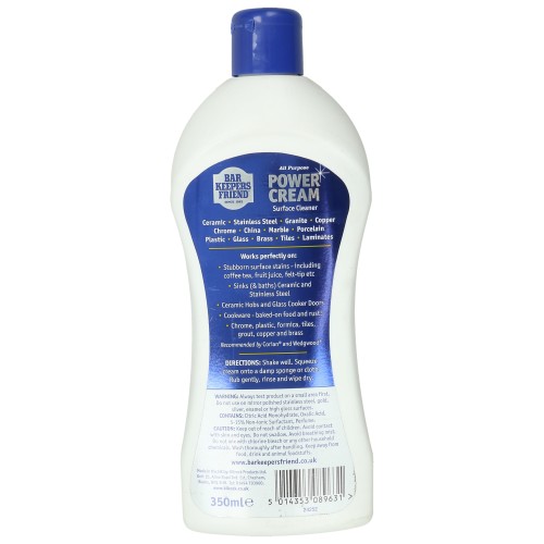 Kilrock Bar Keepers Friend Surface Cleaner Power Cream 350ml
