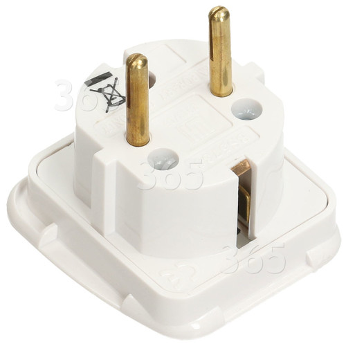 Wellco Europäischer Reiseadapter (13A Steckeradapter)