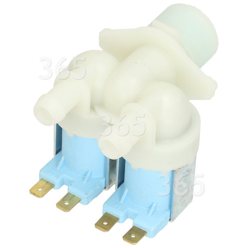 V&aacute;lvula Solenoide Dual De Entrada De Agua Fr&iacute;a De Lavadora
