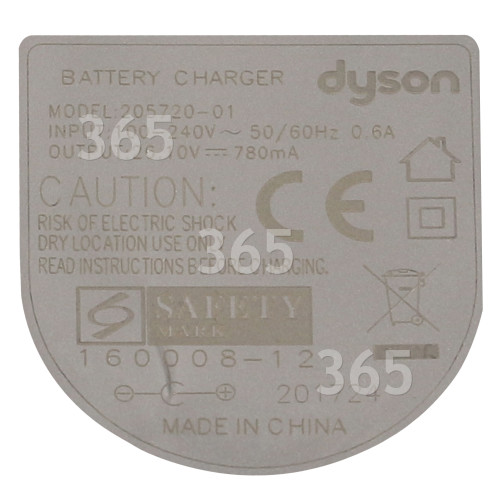 Dyson Vacuum Cleaner Battery Charger - UK 3 Pin Plug