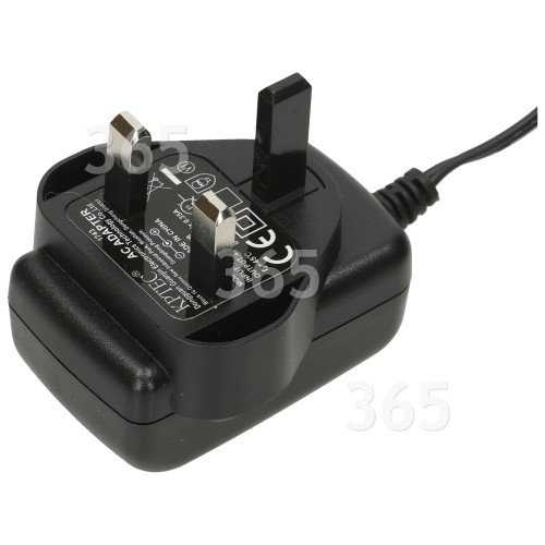 Hoover Charger - UK Plug : KPTEC K12S260050B Input 100-240V 0.35A Output 26.0V 0.5A