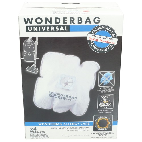 Sacs Aspirateur Wonderbag Allergy Care - Paquet De 4 - WB484720 - Akira