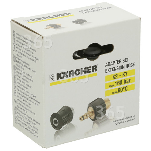 Karcher K2-K5 Hochdruckreiniger-Verlängerungsschlauch-Adpaterset