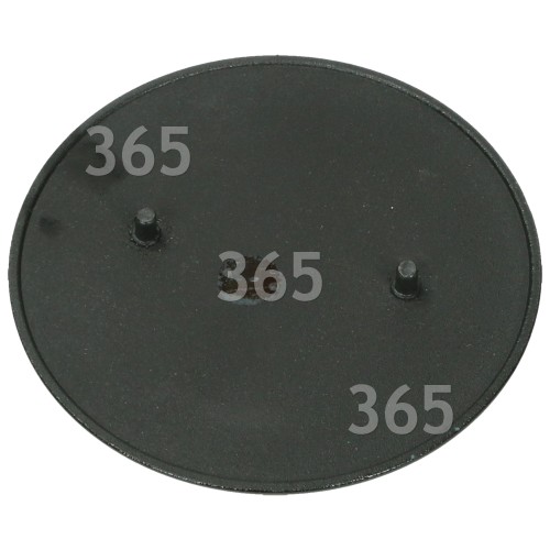 Whirlpool Burner Cap : C/With Two Round Lugs : 100mm