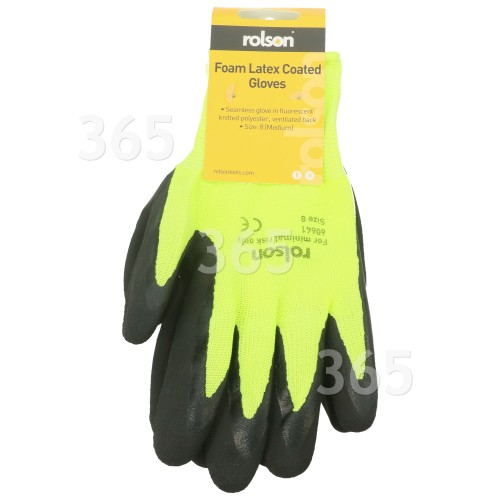 Gants Enduits De Mousse Latex (Medium) Rolson