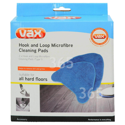 Vax S2S(T) S2S / S6S Series Microfibre Cleaning Pads (Type 1)