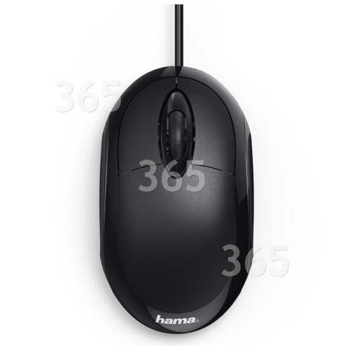 Hama MC-100 Optical 3-Button Cabled Mouse