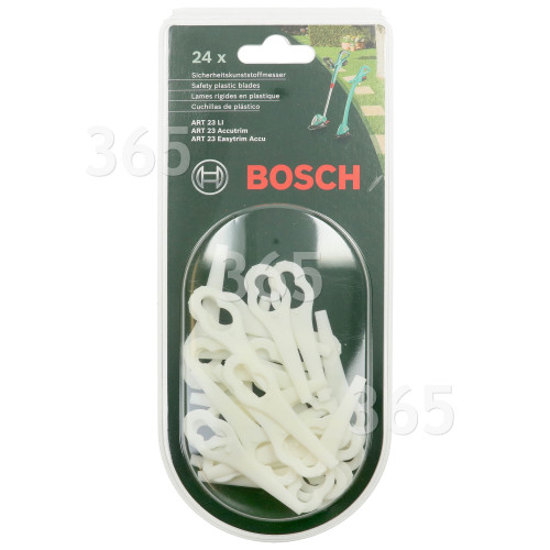 Bosch Qualcast Atco Suffolk Rasentrimmer-Kunststoffmesser (24 Stück) : ART23