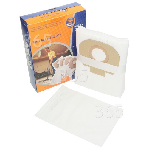 Nilfisk Papierbeutel & Filter Pack (4er Pack)