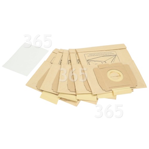 Sacs En Papier Pour Aspirateur E51N (Paquet De 5) 2315 Electrolux
