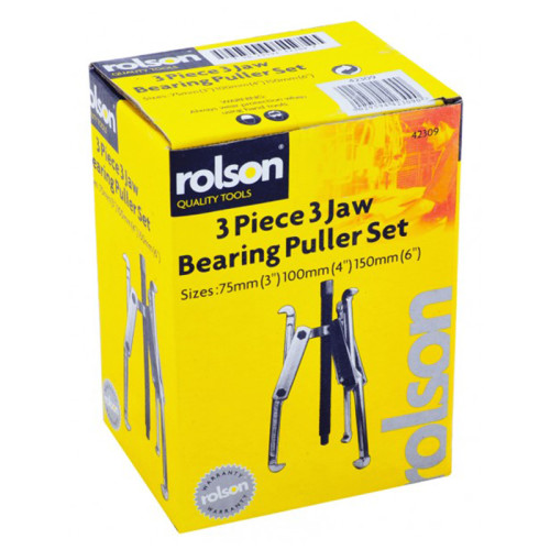 Kit 3 Pi&egrave;ces 3 Jeux D'extracteurs &Agrave; M&acirc;choires Rolson