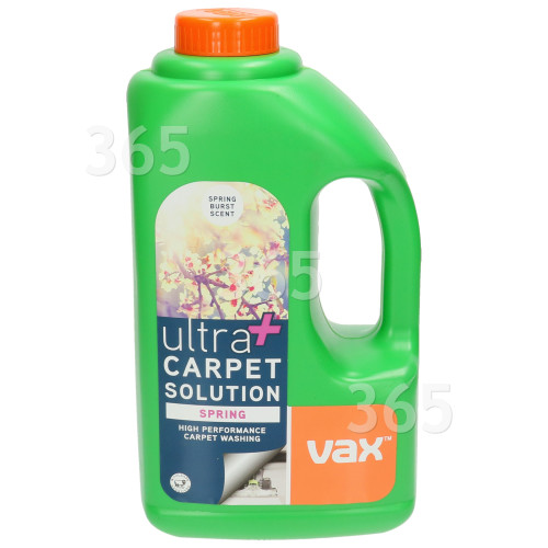 Vax Ultra+ Spring Carpet Washing Solution - 1.5L