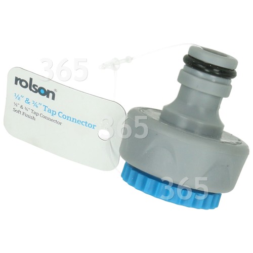 Conector Roscado De Llave De Agua - 1/2" Y 3/8" Rolson