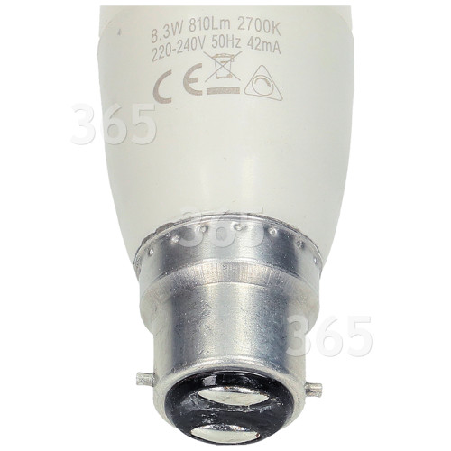 TCP 8.3W BC/B22 LED Dimmable Candle Lamp (Warm White) 60W Equivalent