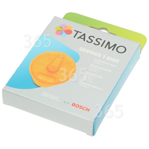 Cleaning Disc TASSIMO Service T-Disc, Orange 17001491