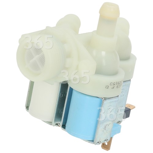 Hoover Cold Water Triple Solenoid Inlet Valve : 2X 180Deg. 1X90Deg & 12 Bore Outlets