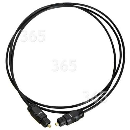 Cable De Fibra Óptica Toslink De 1M - Negro av:link