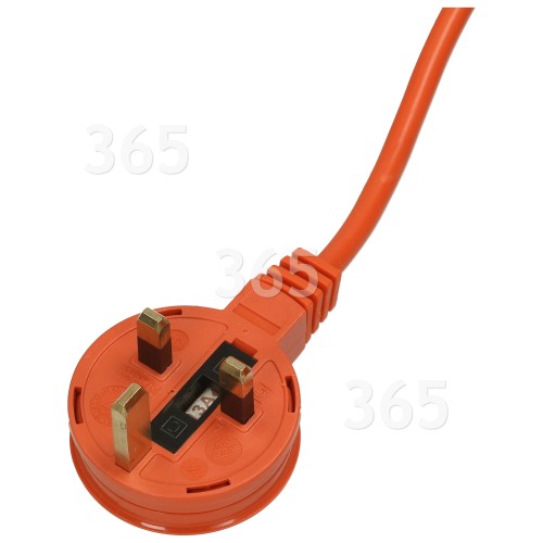 Flymo 12m Power Cable And Moulded Plug