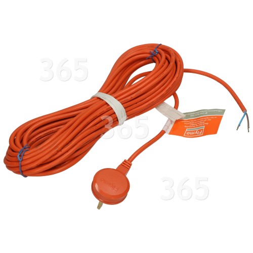 Flymo 12m Power Cable And Moulded Plug