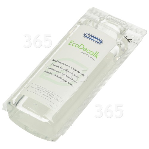 Genuine DeLonghi EcoDecalk Mini Coffee Machine Maker Cleaner Descaler 100ml  Pack