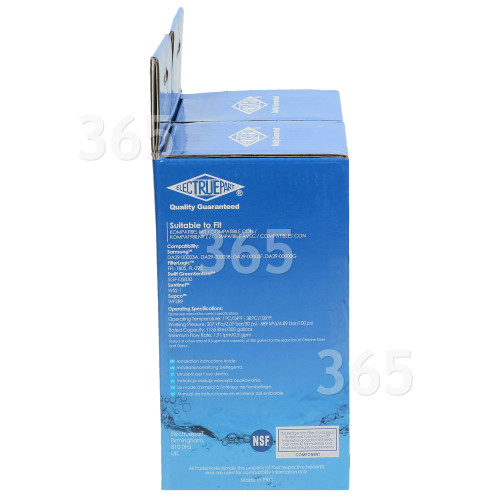 Internal Water Filter Cartridge, Pack Of 2 : Compatible With HAFIN2/EXP, DA29-00003G, DA97-06317A, RS21JLBG, TS48WLUS, WF008K