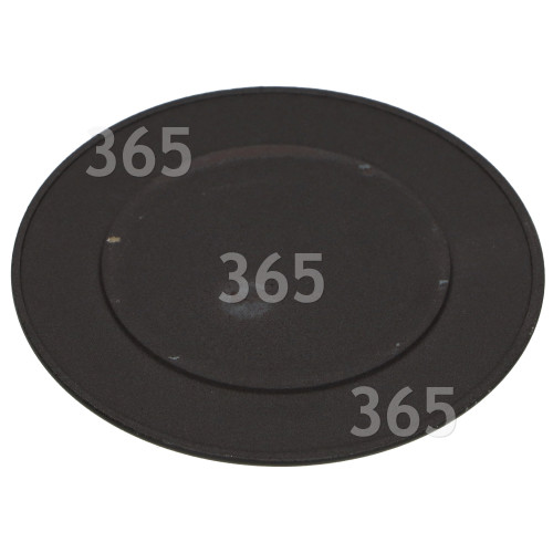 Whirlpool Burner Cap R Black Matte 100mm Outside Dia.