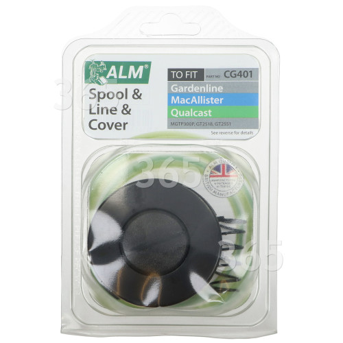 Aldi CG401 Spool & Line With Spool Cover