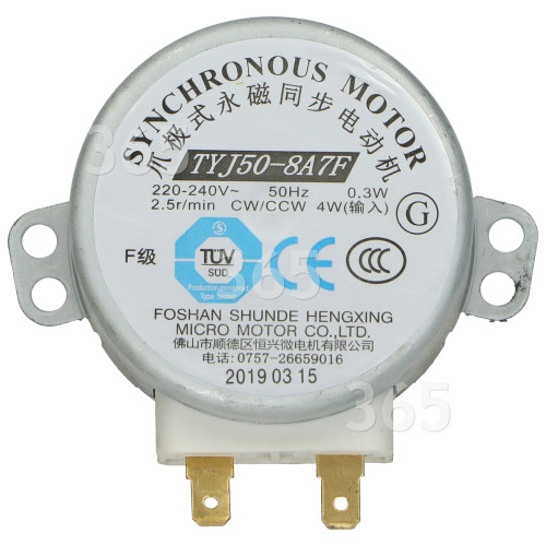 Hoover Turntable Motor : FORSHAN SHUNDE TYJ50-8A7F