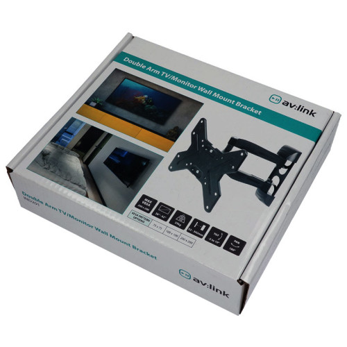 av:link 26 "- 42" Full Motion Doppelarm TV Wandhalterung