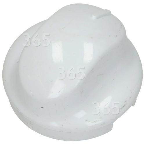 Programme Control Knob - White G 75 C (UK) Indesit