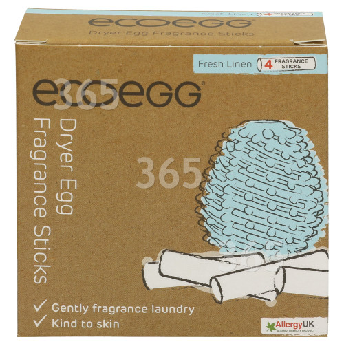 Ecoegg Tumble Dryer Fresh Linen Dryer Egg Fragrance Refill Sticks - 80 Cycles