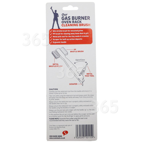 Oven Mate Reinigungsb&uuml;rste F&uuml;r Gasbrenner