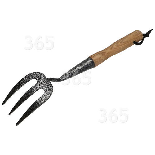 Rolson Carbon Steel Hand Fork With Ash Handle