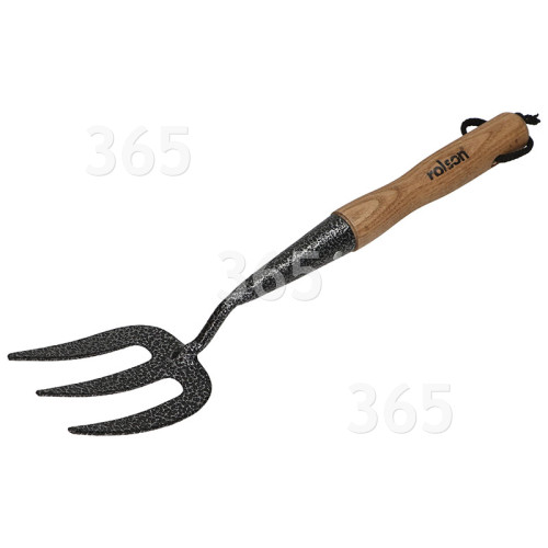 Rolson Carbon Steel Hand Fork With Ash Handle